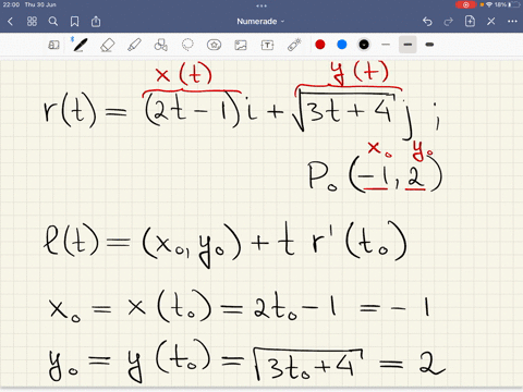 find-a-vector-equation-of-the-line-tangent-to-the-graph-of-mathbfrt-at-the-point-p_0-on-the-curve-9-65693