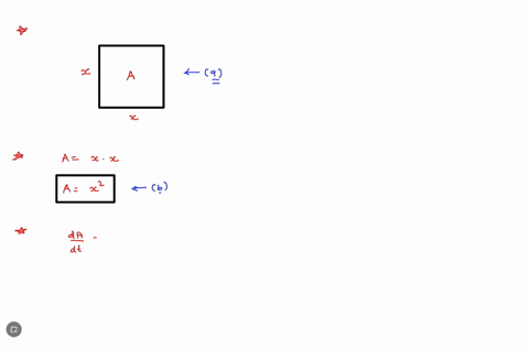 let-a-be-the-area-of-a-square-whose-sides-have-length-x-and-assume-that-x-varies-with-the-time-t-a-2-98536