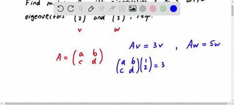 find-a-matrix-with-eigenvalues-3-and-5-and-eigenvectors-2-and-1-3-29035