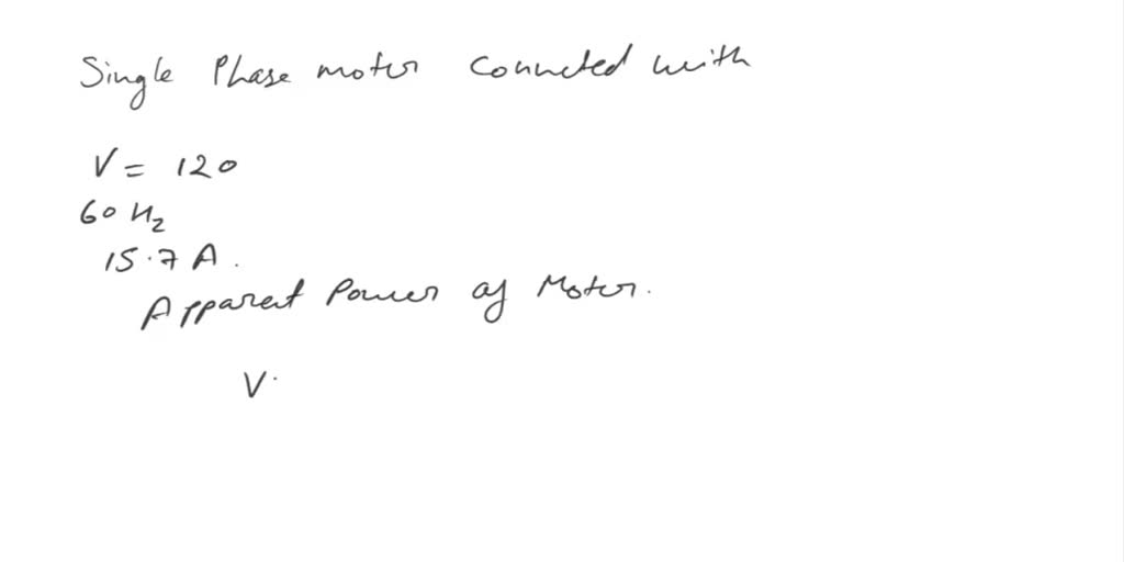 Video Solution: A 60 Hd Circuit Is Operating A Single Phase 240 V Motor 