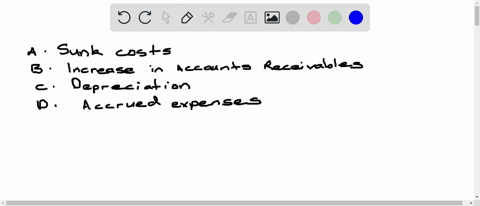 which-one-of-these-represents-a-cash-outflow-for-a-project-a-a-sunk-cost-b-increase-in-accounts-receivable-c-depreciation-d-accrued-expenses-22494