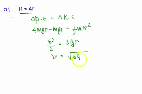 the-diagram-below-shows-roller-coaster-ride-which-contains-circular-loop-of-radius-r-a-car-of-mass-m-begins-at-rest-from-point-and-moves-down-the-frictionless-track-from-a-to-b-where-it-then-90196
