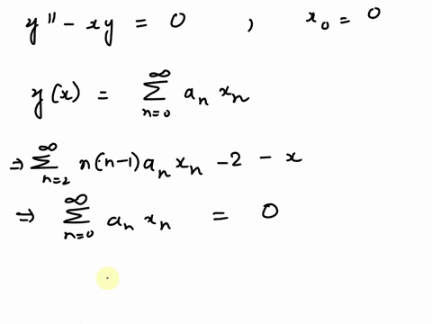 find-a-series-solution-around-xo-0-for-the-following-differential-equation-y-xy0-98061