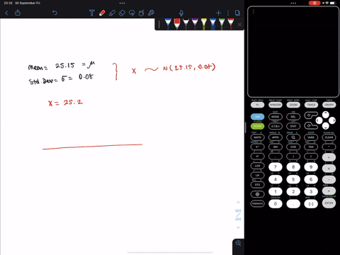 a-process-manufactures-ball-bearings-with-diameters-that-are-normally-distributed-with-mean-2515-mm-and-standard-deviation-008-mm-note-this-is-a-multi-part-question-once-an-answer-is-submitt-14914