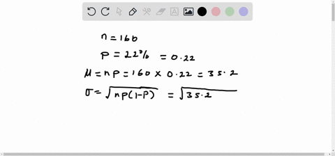 use-a-normal-approximation-to-find-the-probability-of-the-indicated-number-of-voters-in-this-case-assume-that-160-eligible-voters-aged-18-24-are-randomly-selected-suppose-a-previous-study-sh-53897