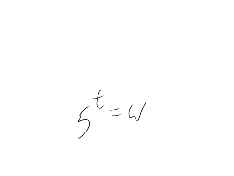 write-the-equation-in-logarithmic-form-assume-that-all-constants-are-positive-and-not-equal-to-1-5-t-w