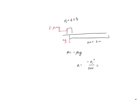1-a-block-of-mass-113-g-slides-on-a-horizontal-surface-a-distance-of-20-m-before-it-stops-if-the-initial-speed-of-the-block-was-45-ms-what-is-the-coefficient-of-kinetic-friction-between-the-10532