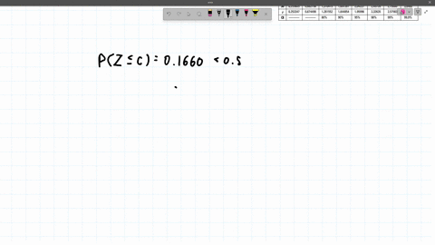 suppose-z-follows-the-standard-normal-distribution-use-the-calculator-provided-or-this-table-to-determine-the-value-of-c-so-that-the-following-is-true-pz-leq-c01660-carry-your-intermediate-computation