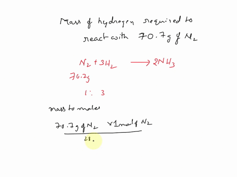 calculate-the-mass-of-hydrogen-required-to-react-with-707-g-of-nitrogen-99782