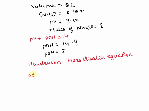 how-many-moles-of-nh4cl-must-be-added-to-2l-of-10m-nh3-to-form-a-buffer-with-a-ph-of-900-21104