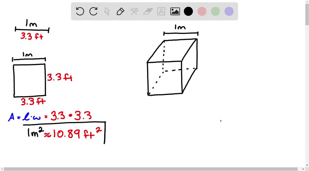 One meter outlet cube