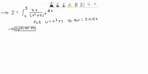 use-a-change-of-variables-to-evaluate-the-following-definite-integral-2x-dx-2-determine-a-change-of-variables-from-x-to-u_-choose-the-correct-answer-below-oa-u-22-0-b-ux-0-c-u2x-0-d-ux2-writ-33176