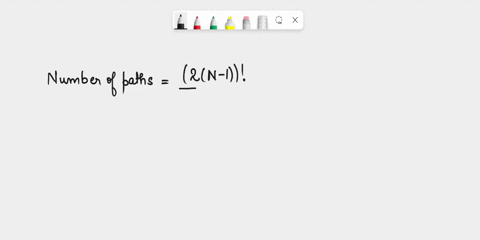 9_-consider-travelling-from-bottom-left-hand-corner-to-the-top-right-corner-of-a-n-x-n-grid-each-time-only-making-up_or-right-movements-determine-the-total-number-of-possible-paths-in-terms-22272