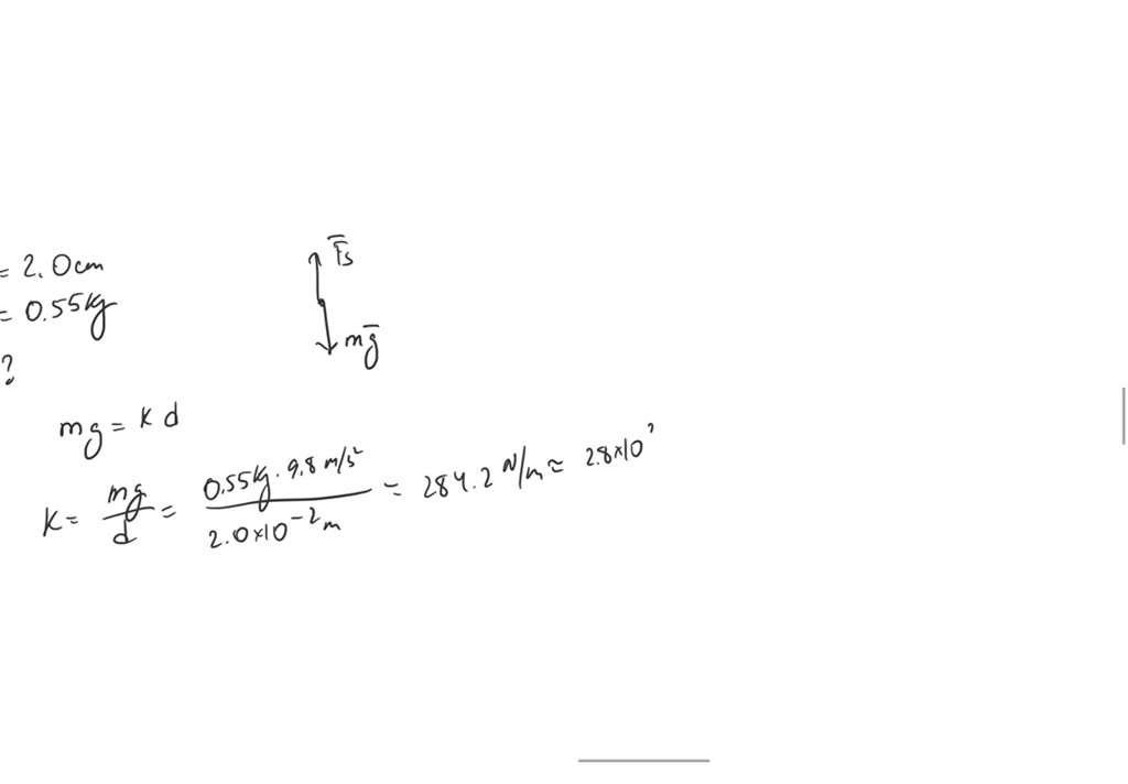 a-common-technique-used-to-measure-the-force-constant-of-a-spring-is