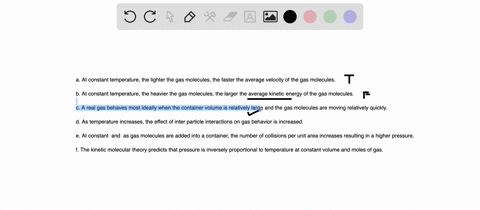 which-of-the-following-statements-isare-true-for-the-false-statements-correct-them-a-at-constant-temperature-the-lighter-the-gas-molecules-the-faster-the-average-velocity-of-the-gas-molecules-b-at-c-2