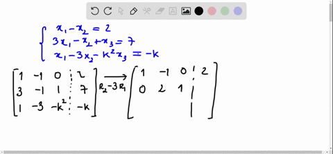 determine-the-values-of-for-which-the-system-of-linear-equations-has-unique-solution-has-no-solutions_-and-has-an-infinite-number-of-solutions_-x1-x2-3x1-x2-x3-x1-3x2-k2x3-k-determine-the-va-80966