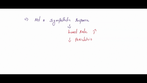 which-of-the-following-is-not-a-sympathetic-response-decreased-gi-motility-increased-heart-rate-increased-respiratory-secretions-decreased-urination-question-25-targets-of-the-autonomic-nerv-25665