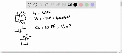 a-35-pf-capacitor-is-charged-to-4-kv-and-then-removed-from-the-battery-and-connected-in-parallel-to-an-uncharged-65-pf-capacitor-what-is-the-new-charge-on-the-second-capacitor-answer-in-unit-76756