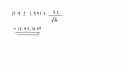 a-random-sample-of-50-12th-grade-students-was-asked-how-long-it-took-to-get-to-school-the-sample-mean-was-163-minutes-and-the-sample-standard-deviation-was-124-minutes-a-find-a-95-confidence-89251