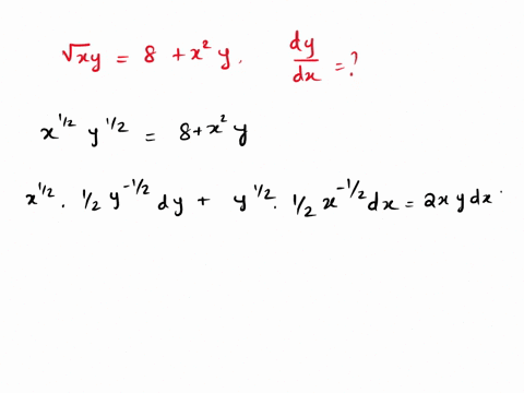 find-dyldx-by-implicit-differentiation-xy-8-x2y-y-92205