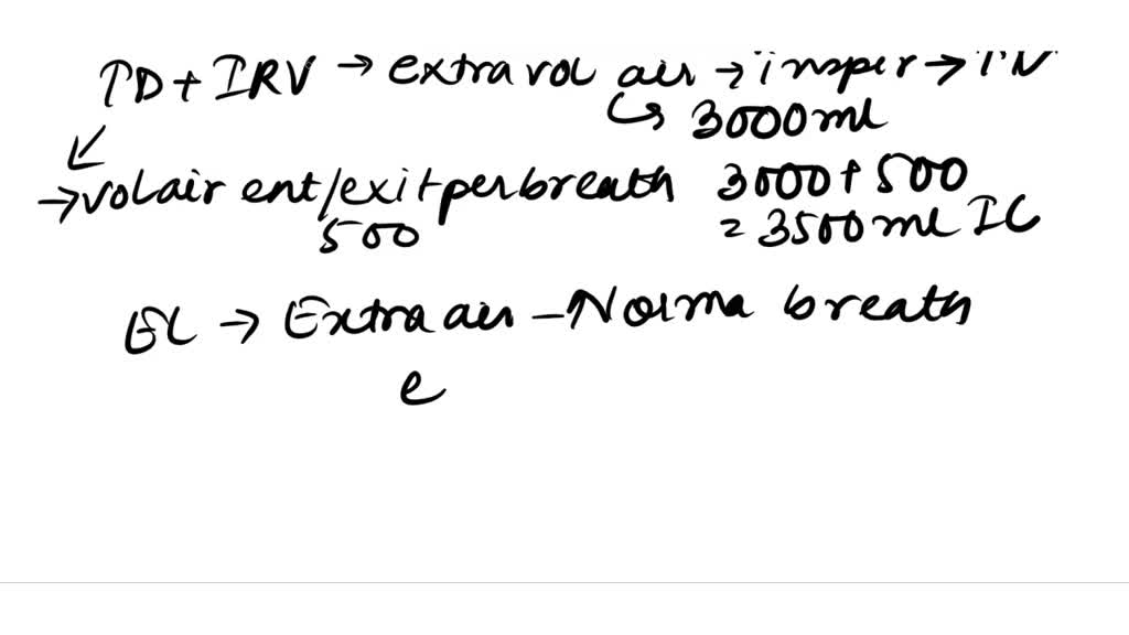 A Spirometer Cannot Be Used To Measure Ic Tv Erv Irv at Christopher