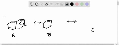a-draw-_-two-resonance-structures-of-the-cation-shown-below-shifting-only-one-electron-pair-in-each-step-be-sure-to-include-the-forma-charge-on-structures-b-and-c_-only-move-one-double-bond_-18455