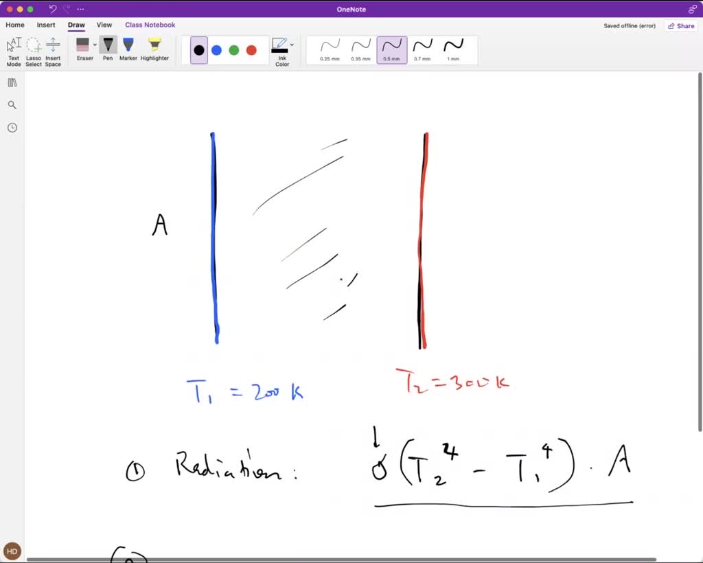 SOLVEDConsider steady heat transfer between two large parallel plates at constant temperatures