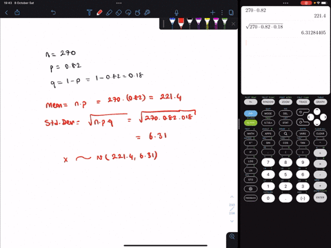 che-let-xrepresent-binomial-random-variable-with-n-270-and-p-082-find-the-following-probabilities-do-not-round-intermediate-calculations_-round-your-final-answers-t0-4-decimal-places-probabi-09143