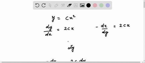 the-orthogonal-trajectories-ofthe-family-of-curves-y-cx2-x22y2k-2x2y2k-x-ky2-xeky-95822