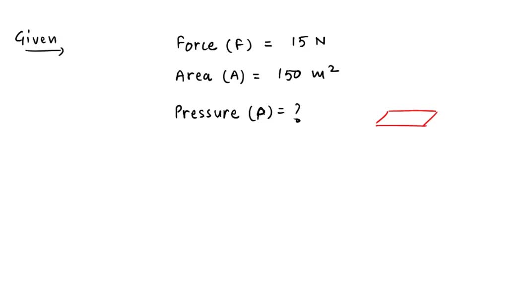 SOLVED A Force Of 15N Is Uniformly Disturbed Over An Area Of 1 Cm Sq solved-a-force-of-15n-is-uniformly-disturbed-over-an-area-of-1-cm-sq