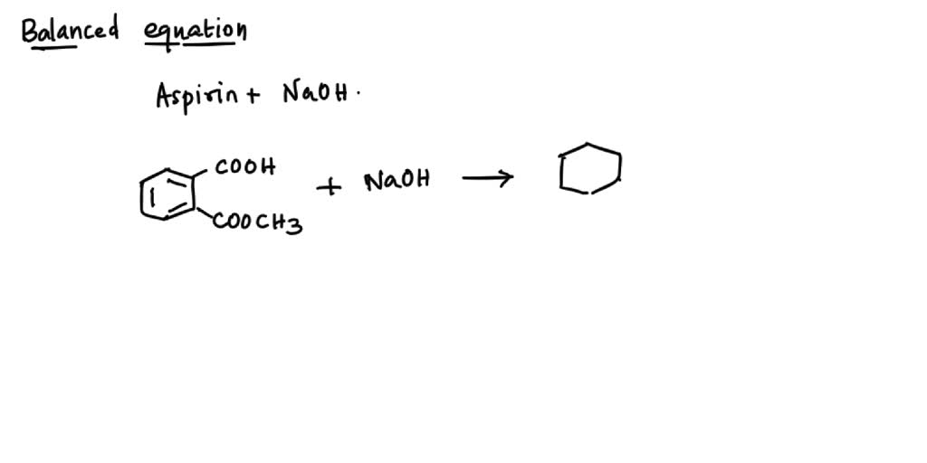 SOLVED Write balanced reaction equations for the reactions involved (a