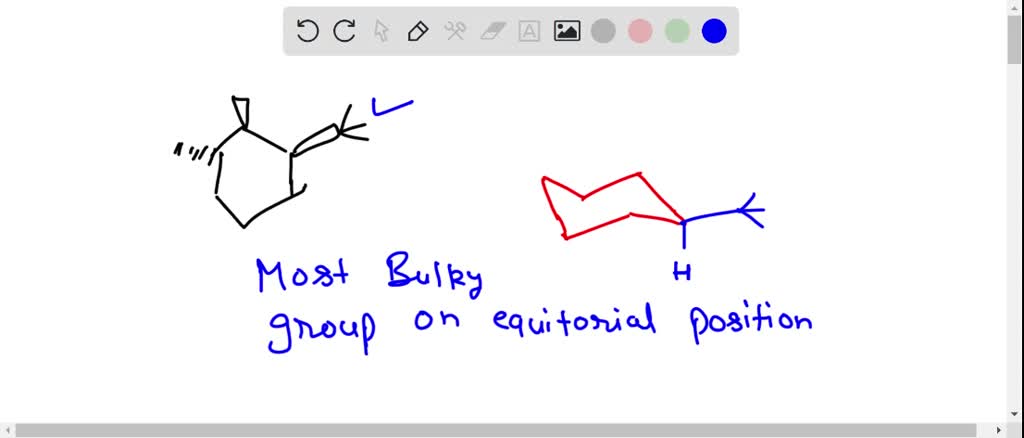 SOLVED: Choose The Lowest Energy Conformation For The Following Compound: