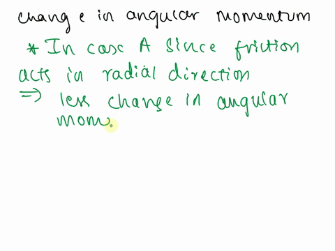 the-angular-momentum-of-a-freely-rotating-disk-around-its-center-is-ldisk-you-toss-a-heavy-block-horizontally-onto-the-disk-at-two-different-orientations-but-with-the-same-speed-as-shown-in-70156