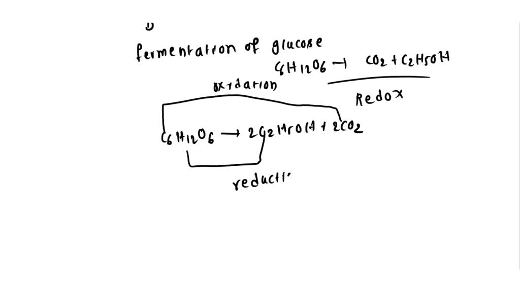 solved-use-oxidation-numbers-to-show-that-the-fermentation-of-glucose