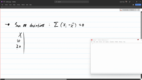 in-a-distribution-of-x-1020304050-the-mean-xbar-is-30the-sum-of-deviations-from-x-will-be-b-60-c3o-015-31283