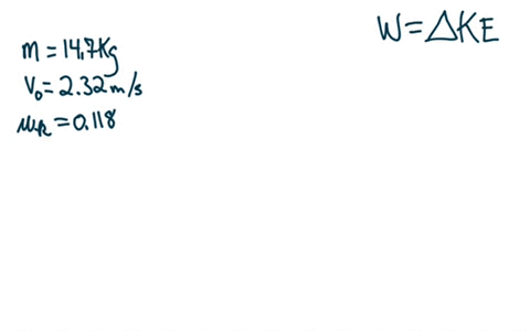 on-a-frozen-pond-a-147-kg-sled-is-given-a-kick-that-imparts-to-it-an-initial-speed-of-v0-232-ms-the-coefficient-of-kinetic-friction-between-sled-and-ice-is-k-0118-use-the-work-kinetic-energy-19057