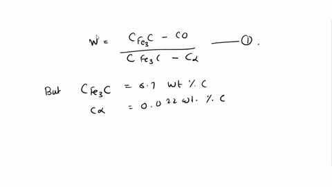 what-is-the-carbon-concentration-of-an-iron-carbon-alloy-just-below-the-eutectoid-for-which-the-fraction-of-total-ferrite-is-080-the-iron-iron-carbide-phase-diagram-is-shown-in-the-animated-11589