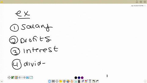which-of-the-following-are-sources-of-income-there-is-more-than-one-correct-answer-select-all-that-apply