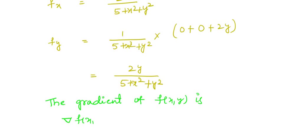 Solved: Compute The Directional Derivative Of The Following Function At 