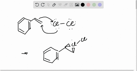 chlorine-and-bromine-react-in-the-dark-with-alkenes-the-reaction-shown-below-affords-a-single-major-product-as-a-racemic-mixture-for-the-mechanism-step-below-draw-curved-arrows-to-show-elect-20297