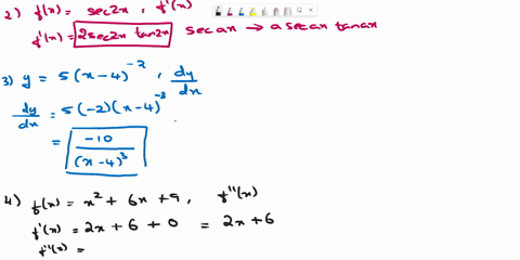 find-the-derivative-1-fx-5x2x4-find-fx-2-fx-sec-2x-find-fx-3-y-5x-4-2-4-fx-x2-6x-9-find-fx-5-y-2-cot-x-find-y-find-the-second-derivative-of-the-function-6-3x2-sec-yy-solve-for-y-7-fx-2-tan2-86591