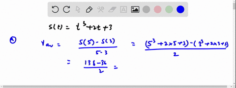 the-position-of-an-object-after-t-seconds-is-st-t3-2t-2-meters-a-2-points-what-is-the-average-velocity-of-the-object-between-3-seconds-and-5-seconds-include-units-b-2-points-as-a-function-of-27115