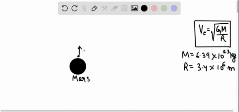 what-is-the-escape-velocity-from-the-surface-of-mars-r-340-x-103-km-and-m-639-x-1023-kg-29922