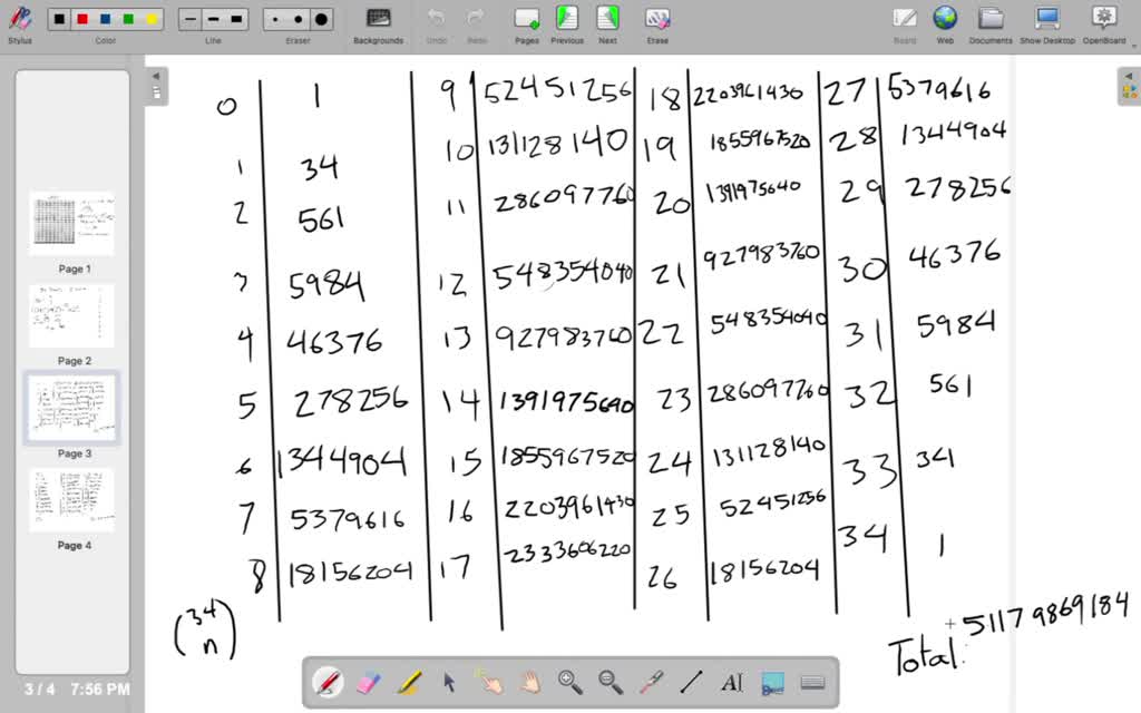 SOLVED How many possible combinations can you have with 34 ice cream flavors and 31 mixins