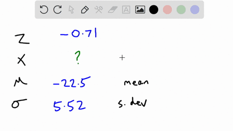 use-the-formula-for-finding-a-z-score-to-determine-the-missing-value-in-the-following-table-round-your-answer-to-two-decimal-places-if-necessary-z-x-071071-22502250-552552-25434