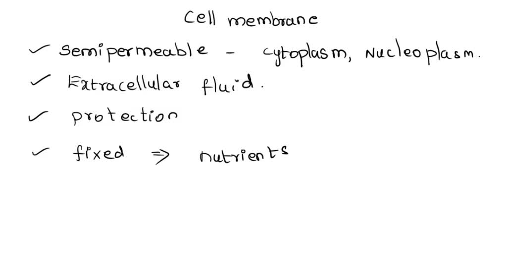 SOLVED What is the purpose of a cell wall? How is it different from a