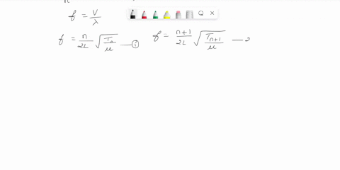 in-the-arrangement-shown-below-an-object-can-be-hung-from-string-with-iinear-mass-density-00200-kgm-that-passes-over-light-pulley-_-the-string-is-connected-to-vibrator-of-constant-frequency-34015