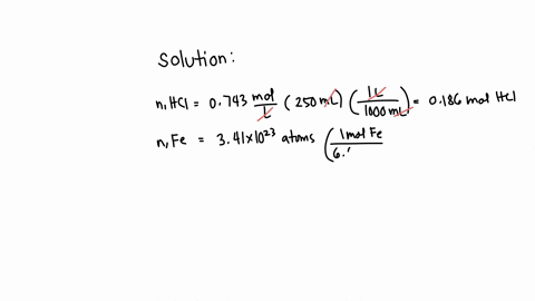 determine the number of grams h2 formed when 2500 ml743 m hcl solution ...