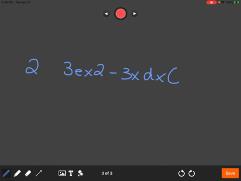 trapezoidal-rule-use-the-trapezoidal-rule-to-approximate-the-integral-2-3ex2-3x-dx-0-with-n-4-subintervals-rounded-to-4-decimal-places-56898