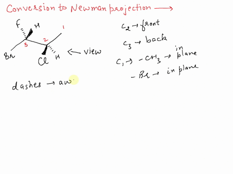 which-of-the-following-is-the-correct-newman-projection-for-the-following-compound-35-viewed-down-the-indicated-bond-in-the-conformation-shown-ch3-chy-chj-ch-cha-ch3-33839
